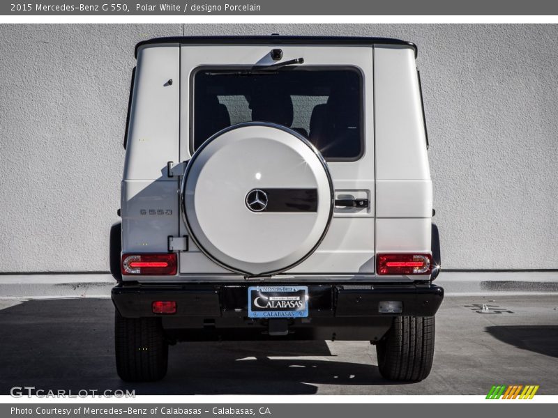 Polar White / designo Porcelain 2015 Mercedes-Benz G 550