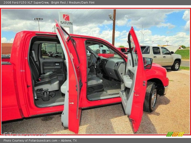 Bright Red / Medium/Dark Flint 2008 Ford F150 XLT SuperCrew