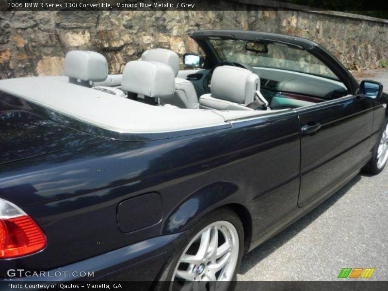 Monaco Blue Metallic / Grey 2006 BMW 3 Series 330i Convertible