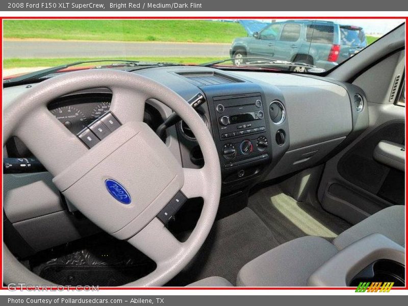 Bright Red / Medium/Dark Flint 2008 Ford F150 XLT SuperCrew