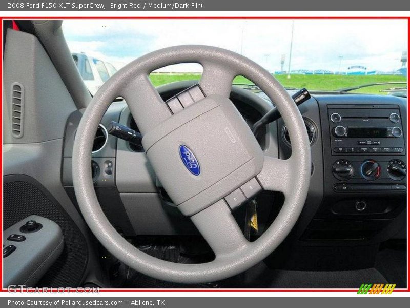 Bright Red / Medium/Dark Flint 2008 Ford F150 XLT SuperCrew
