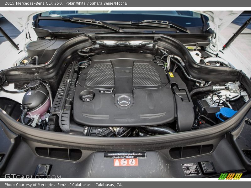 Polar White / Sahara Beige/Mocha 2015 Mercedes-Benz GLK 350
