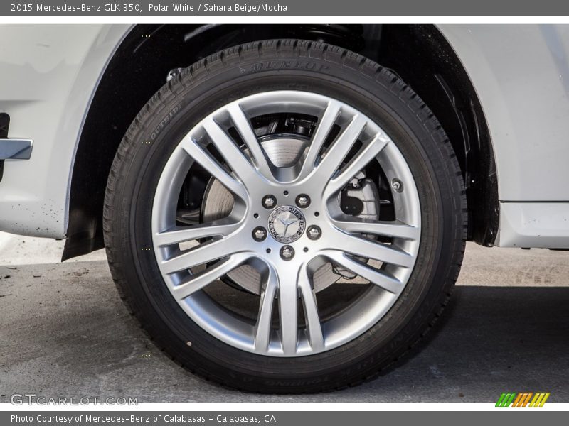 Polar White / Sahara Beige/Mocha 2015 Mercedes-Benz GLK 350