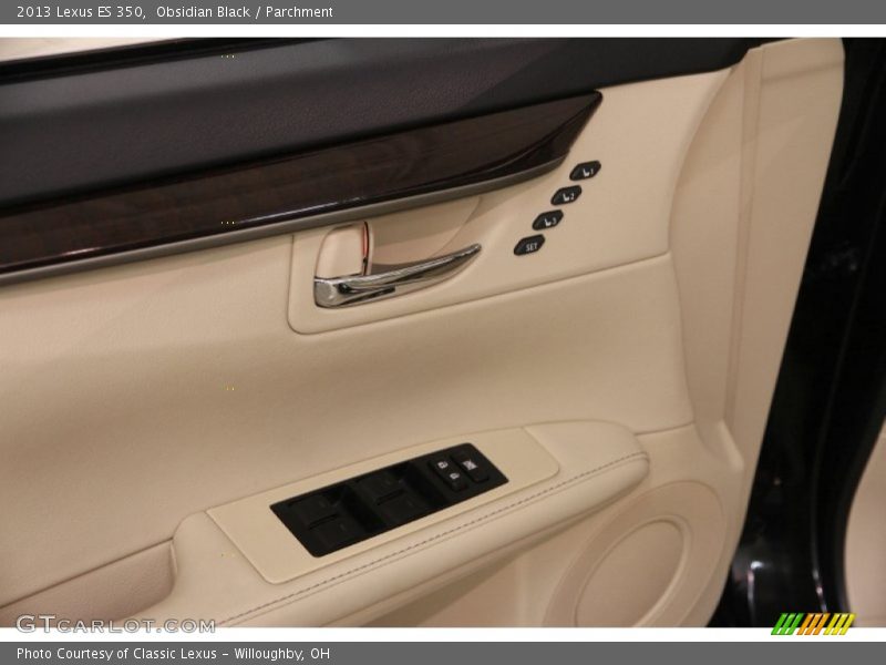 Obsidian Black / Parchment 2013 Lexus ES 350