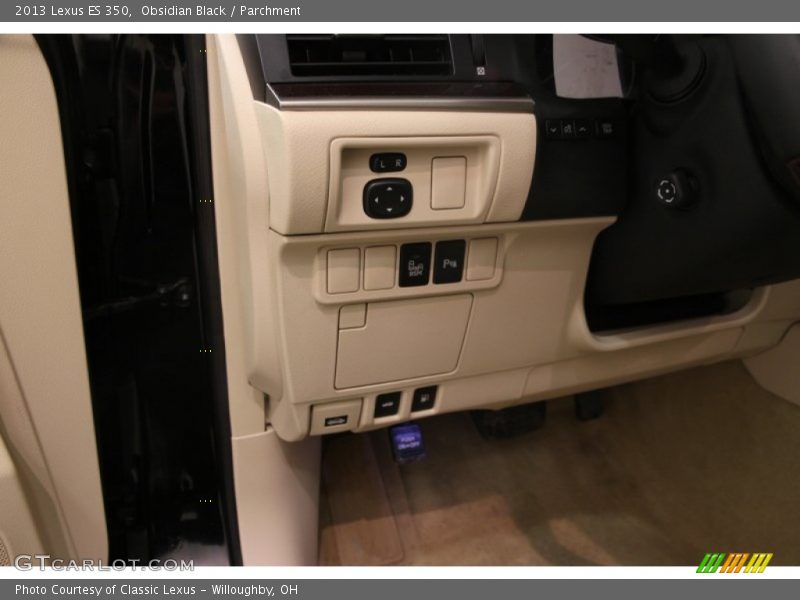 Obsidian Black / Parchment 2013 Lexus ES 350