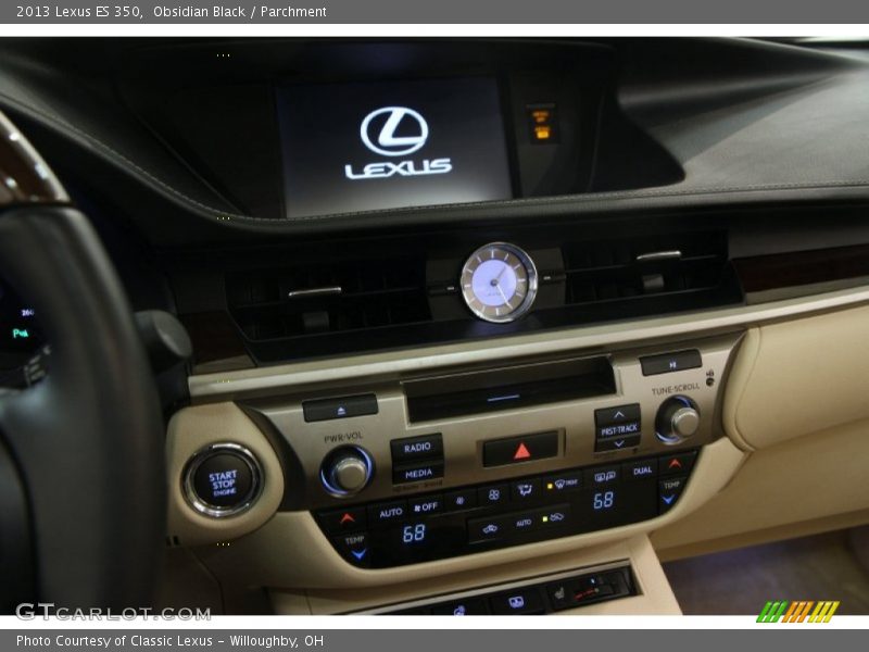 Obsidian Black / Parchment 2013 Lexus ES 350