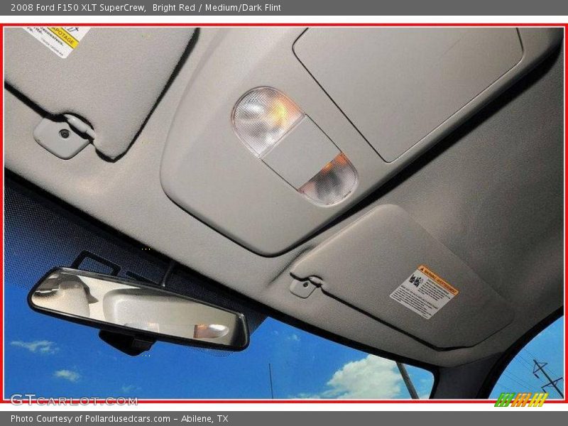 Bright Red / Medium/Dark Flint 2008 Ford F150 XLT SuperCrew