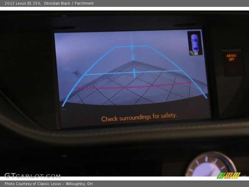 Obsidian Black / Parchment 2013 Lexus ES 350