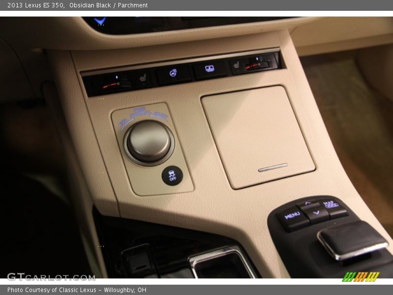 Obsidian Black / Parchment 2013 Lexus ES 350