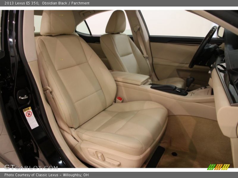 Obsidian Black / Parchment 2013 Lexus ES 350