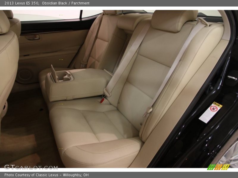 Obsidian Black / Parchment 2013 Lexus ES 350