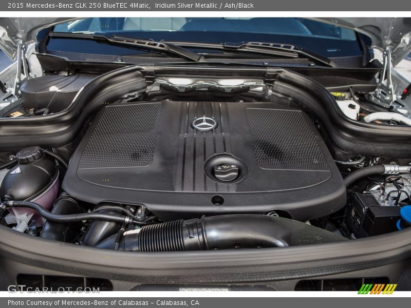 Iridium Silver Metallic / Ash/Black 2015 Mercedes-Benz GLK 250 BlueTEC 4Matic