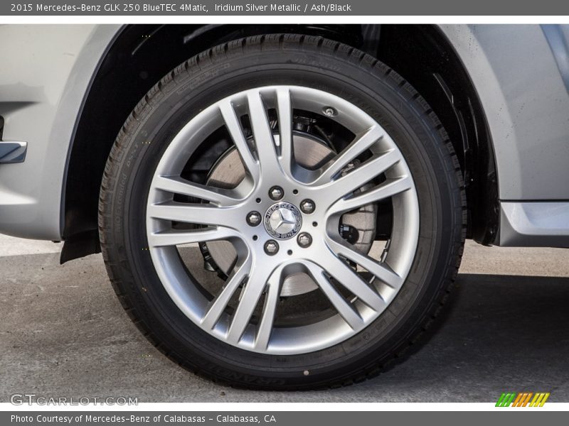 Iridium Silver Metallic / Ash/Black 2015 Mercedes-Benz GLK 250 BlueTEC 4Matic