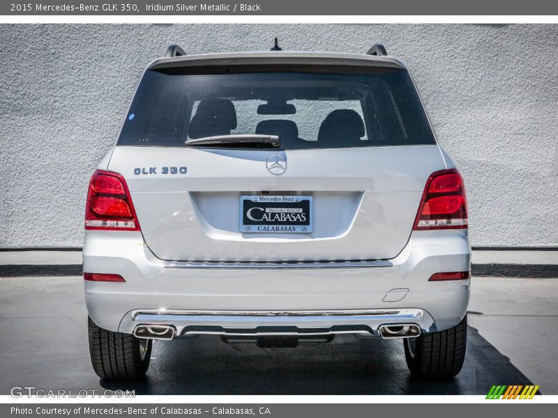 Iridium Silver Metallic / Black 2015 Mercedes-Benz GLK 350