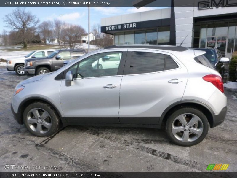 Quicksilver Metallic / Ebony 2013 Buick Encore Convenience