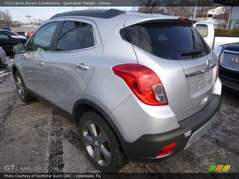 Quicksilver Metallic / Ebony 2013 Buick Encore Convenience