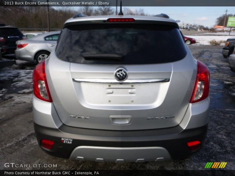 Quicksilver Metallic / Ebony 2013 Buick Encore Convenience