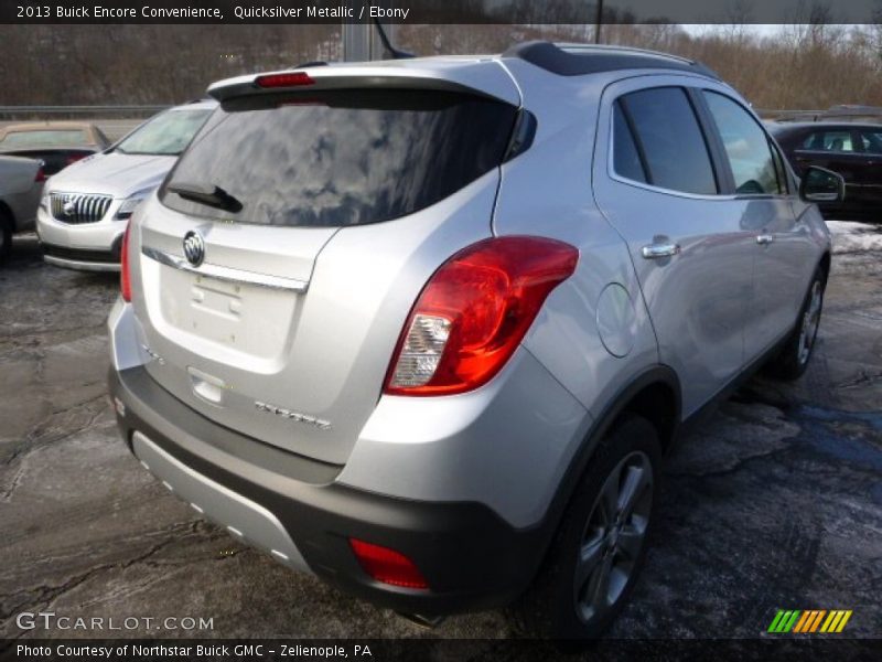 Quicksilver Metallic / Ebony 2013 Buick Encore Convenience