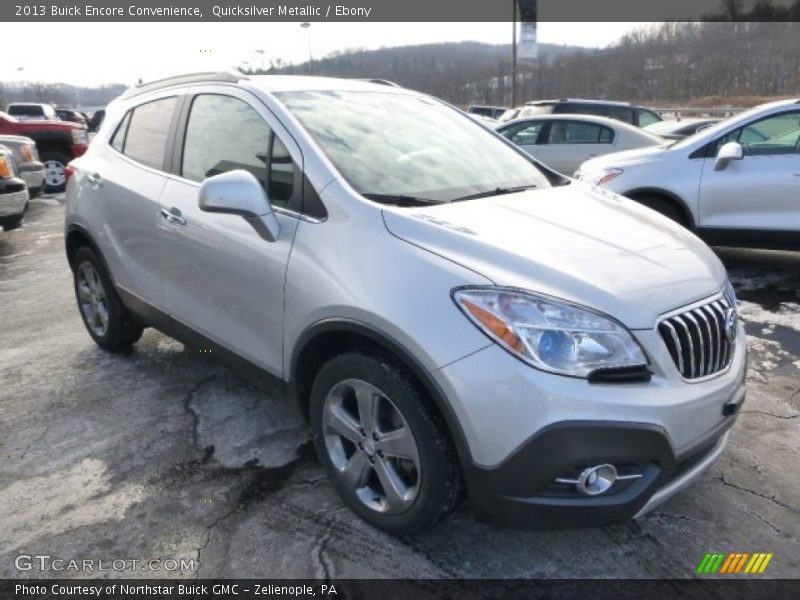Quicksilver Metallic / Ebony 2013 Buick Encore Convenience