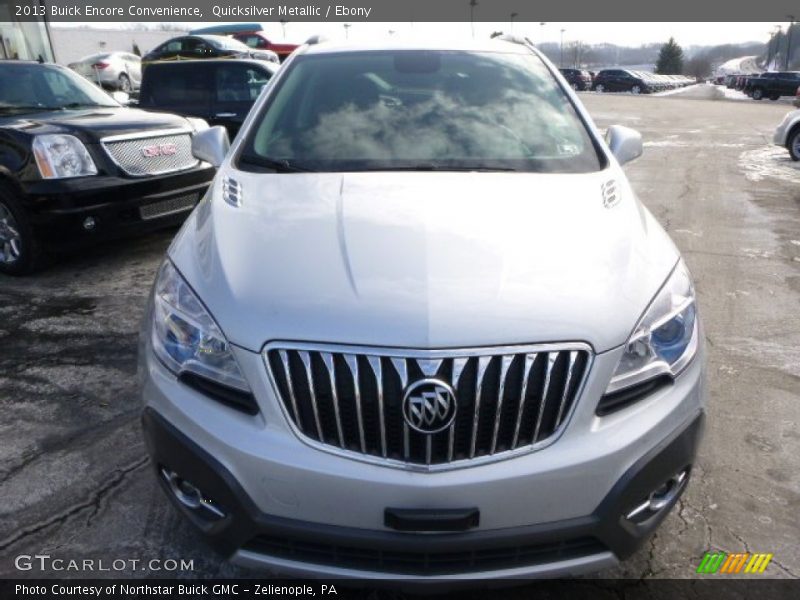 Quicksilver Metallic / Ebony 2013 Buick Encore Convenience