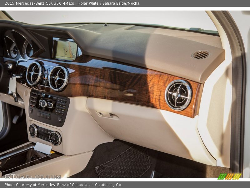 Polar White / Sahara Beige/Mocha 2015 Mercedes-Benz GLK 350 4Matic