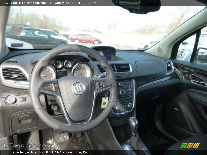Quicksilver Metallic / Ebony 2013 Buick Encore Convenience