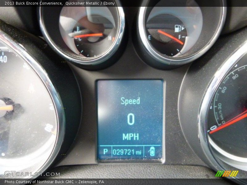 Quicksilver Metallic / Ebony 2013 Buick Encore Convenience