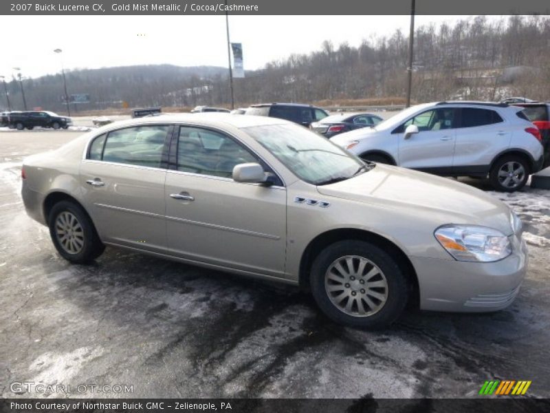 Gold Mist Metallic / Cocoa/Cashmere 2007 Buick Lucerne CX