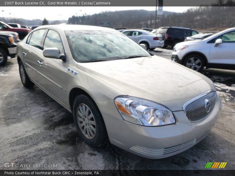 Gold Mist Metallic / Cocoa/Cashmere 2007 Buick Lucerne CX