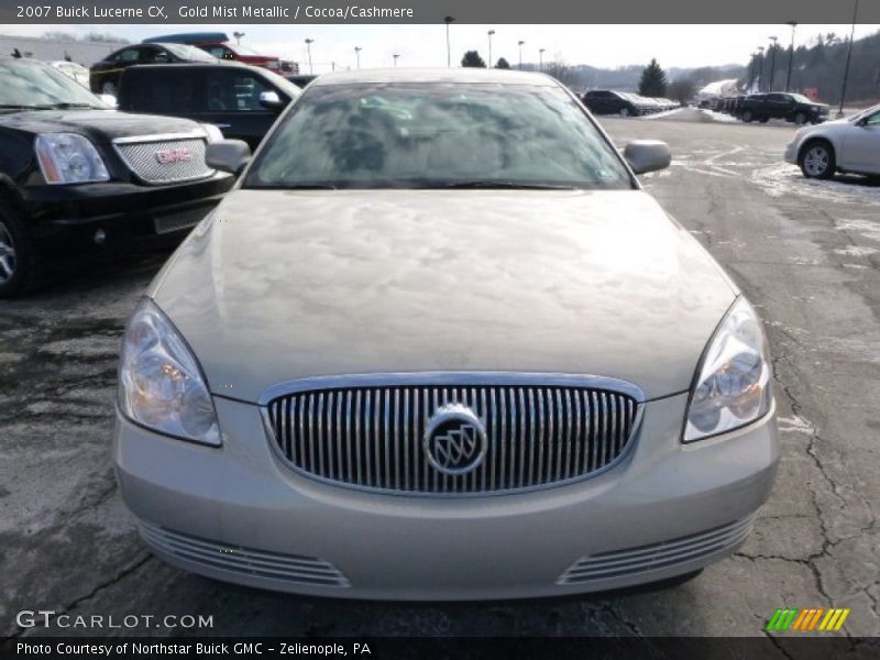 Gold Mist Metallic / Cocoa/Cashmere 2007 Buick Lucerne CX