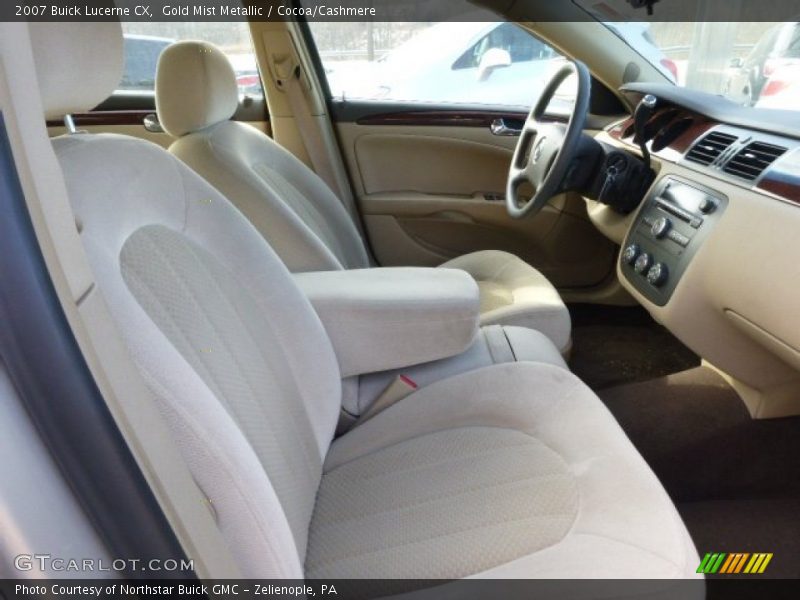 Gold Mist Metallic / Cocoa/Cashmere 2007 Buick Lucerne CX