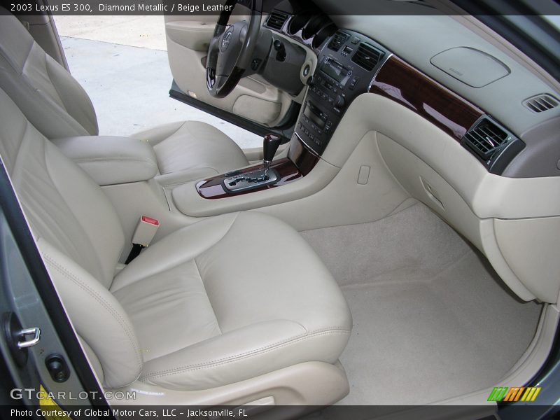 Diamond Metallic / Beige Leather 2003 Lexus ES 300