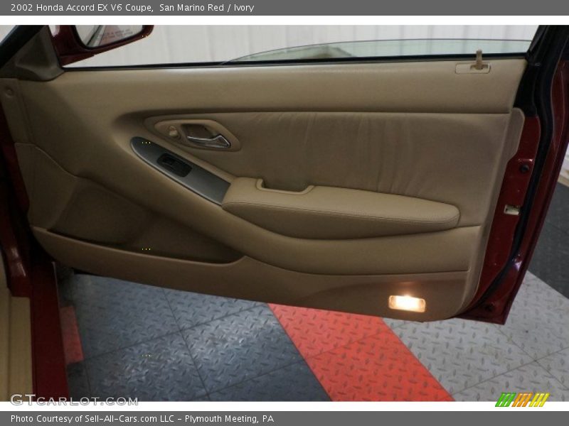 San Marino Red / Ivory 2002 Honda Accord EX V6 Coupe
