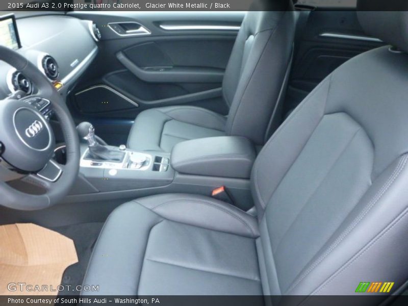 Glacier White Metallic / Black 2015 Audi A3 2.0 Prestige quattro Cabriolet