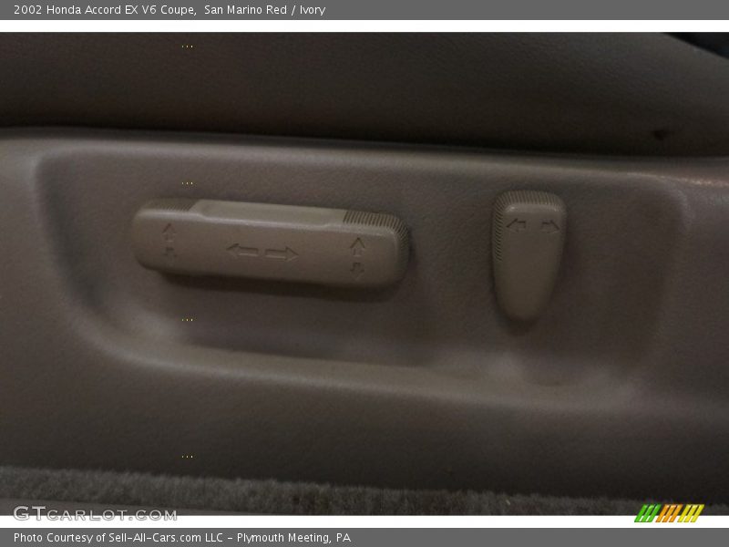 San Marino Red / Ivory 2002 Honda Accord EX V6 Coupe