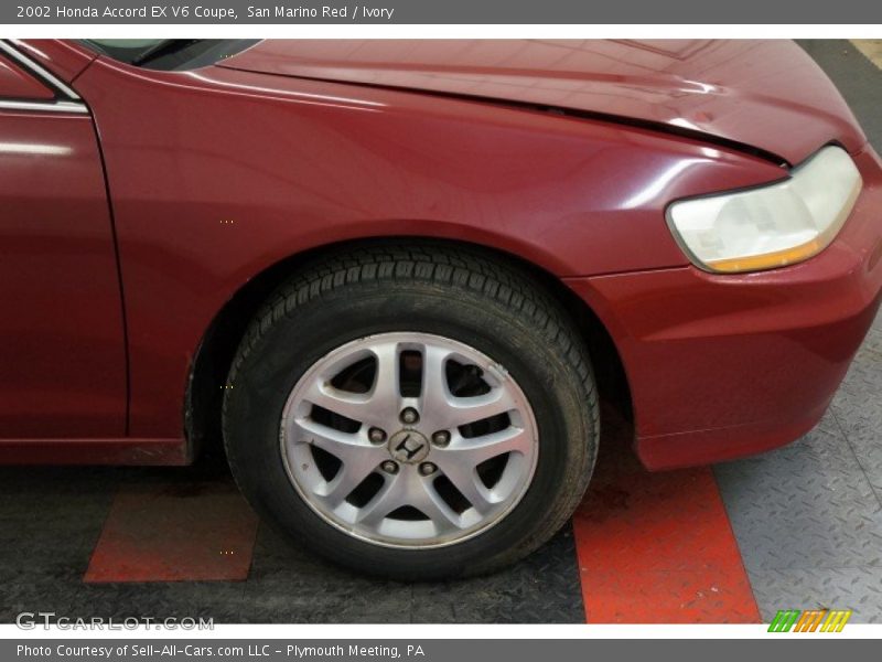 San Marino Red / Ivory 2002 Honda Accord EX V6 Coupe