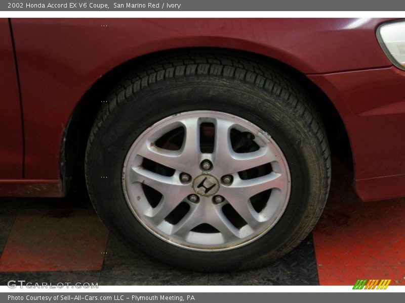 San Marino Red / Ivory 2002 Honda Accord EX V6 Coupe