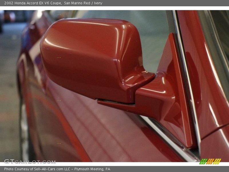 San Marino Red / Ivory 2002 Honda Accord EX V6 Coupe