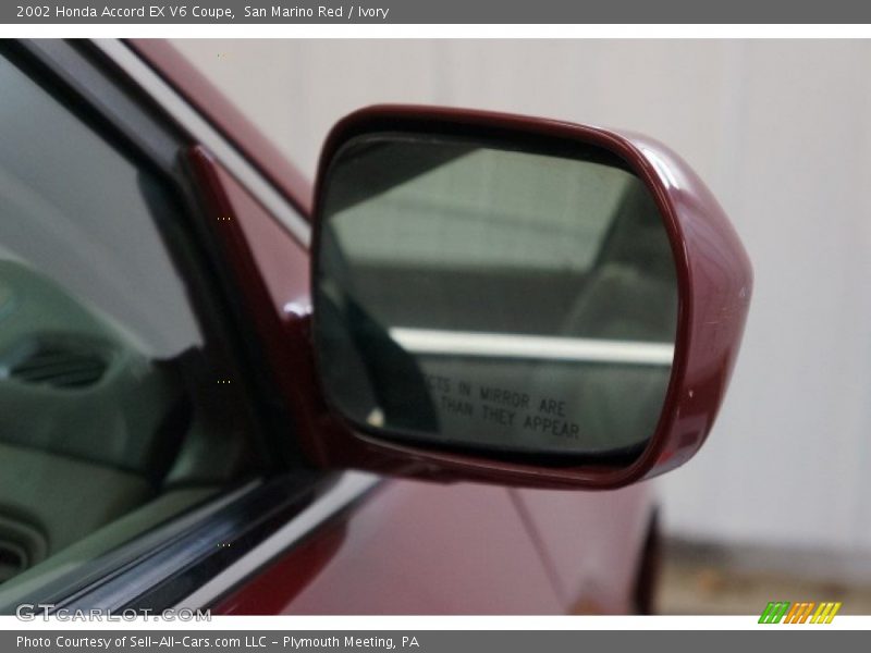 San Marino Red / Ivory 2002 Honda Accord EX V6 Coupe