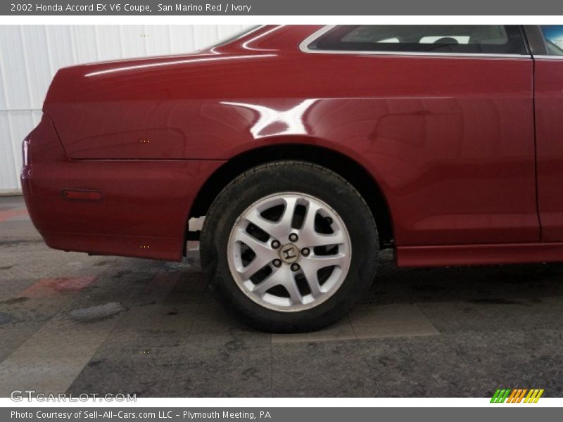 San Marino Red / Ivory 2002 Honda Accord EX V6 Coupe