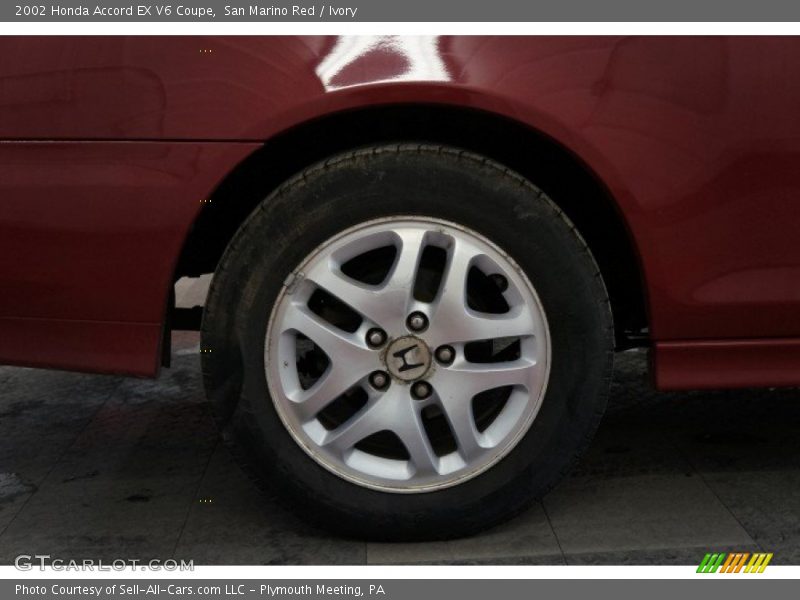 San Marino Red / Ivory 2002 Honda Accord EX V6 Coupe