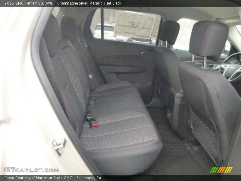 Champagne Silver Metallic / Jet Black 2015 GMC Terrain SLE AWD