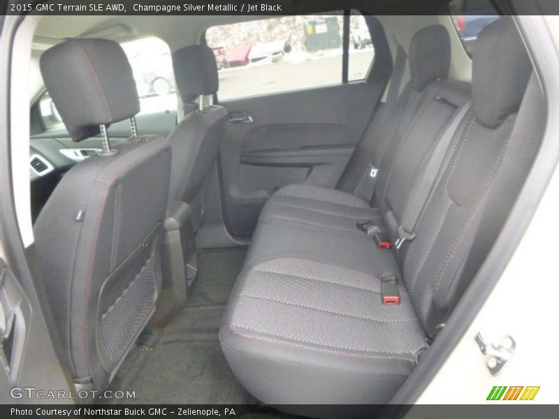 Champagne Silver Metallic / Jet Black 2015 GMC Terrain SLE AWD
