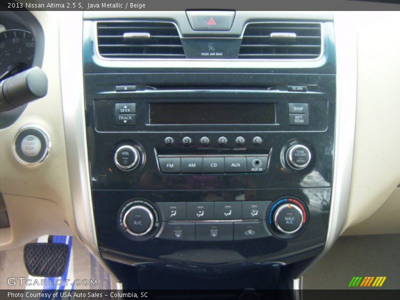 Java Metallic / Beige 2013 Nissan Altima 2.5 S
