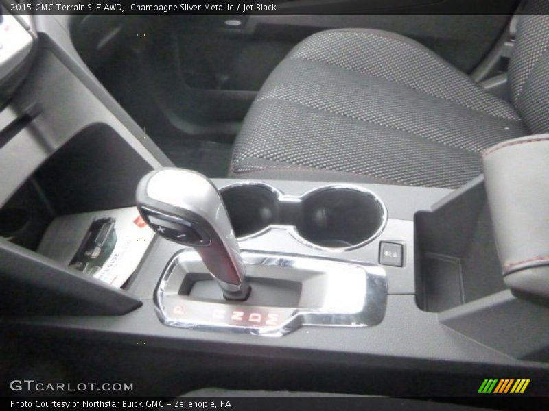 Champagne Silver Metallic / Jet Black 2015 GMC Terrain SLE AWD