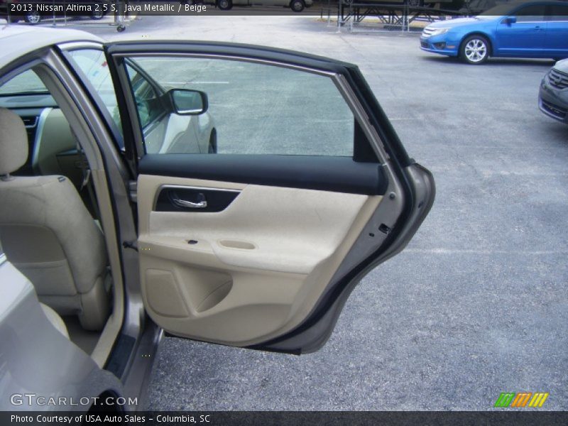 Java Metallic / Beige 2013 Nissan Altima 2.5 S