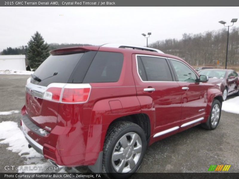 Crystal Red Tintcoat / Jet Black 2015 GMC Terrain Denali AWD
