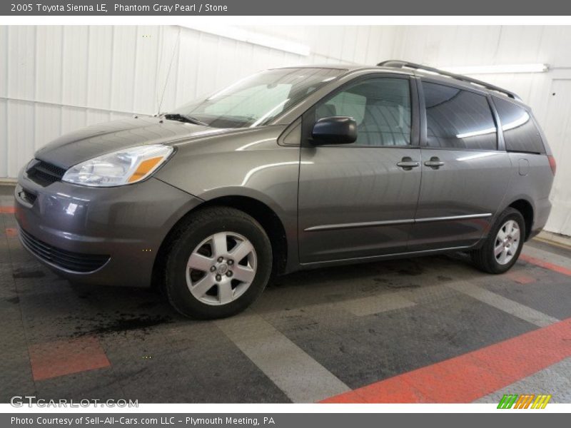 Phantom Gray Pearl / Stone 2005 Toyota Sienna LE