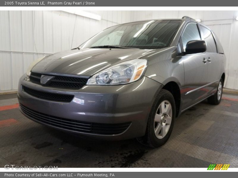 Phantom Gray Pearl / Stone 2005 Toyota Sienna LE