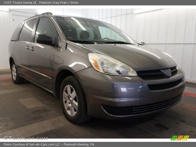 Phantom Gray Pearl / Stone 2005 Toyota Sienna LE